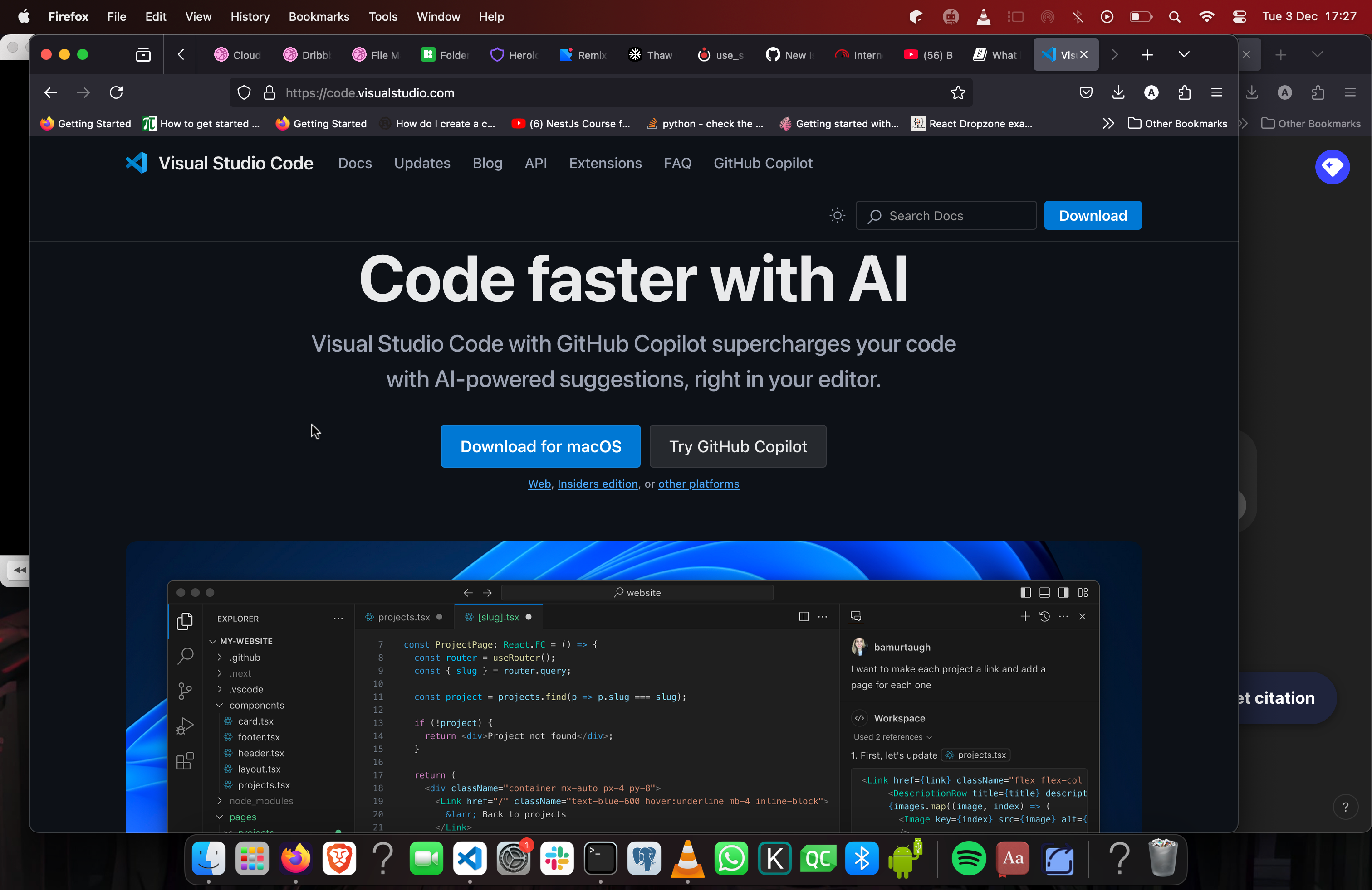 vs code
